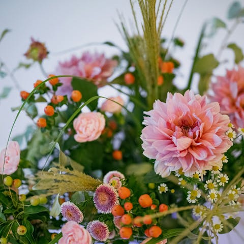The power of giving flowers