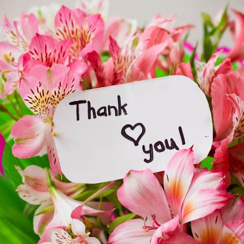 Thank You Flowers