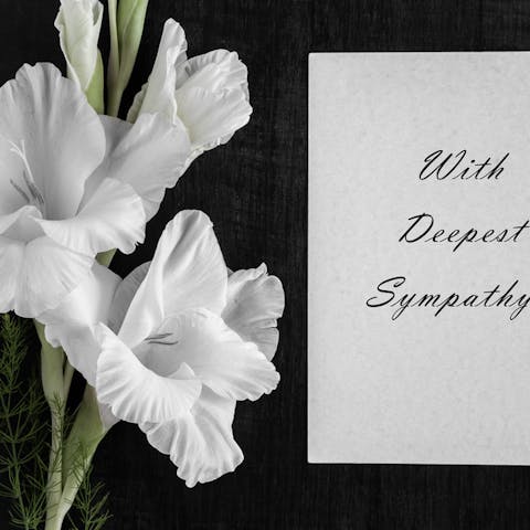 Writing a Sympathy Card Should Be Heartfelt