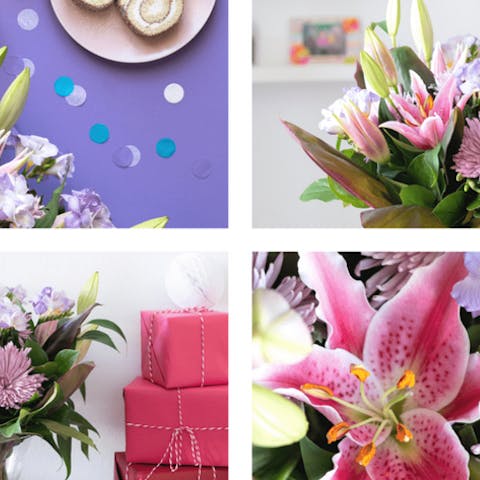 Enjoy A Touch Of The Exotic In April With This Lily And Allium Bouquet