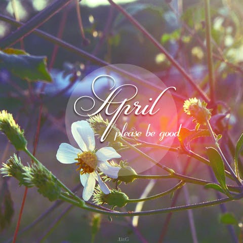 April, a glorious spring month