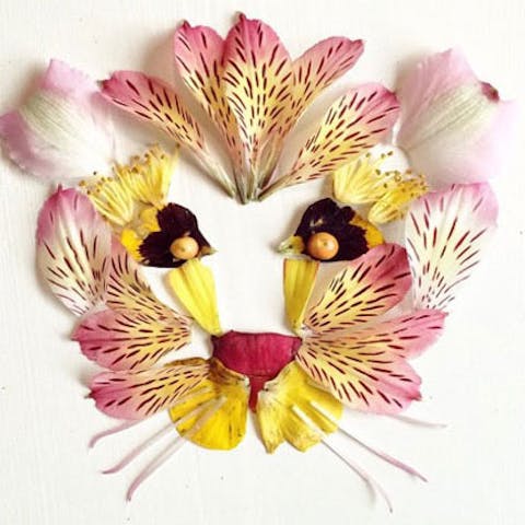 When creativity blends with the floral world